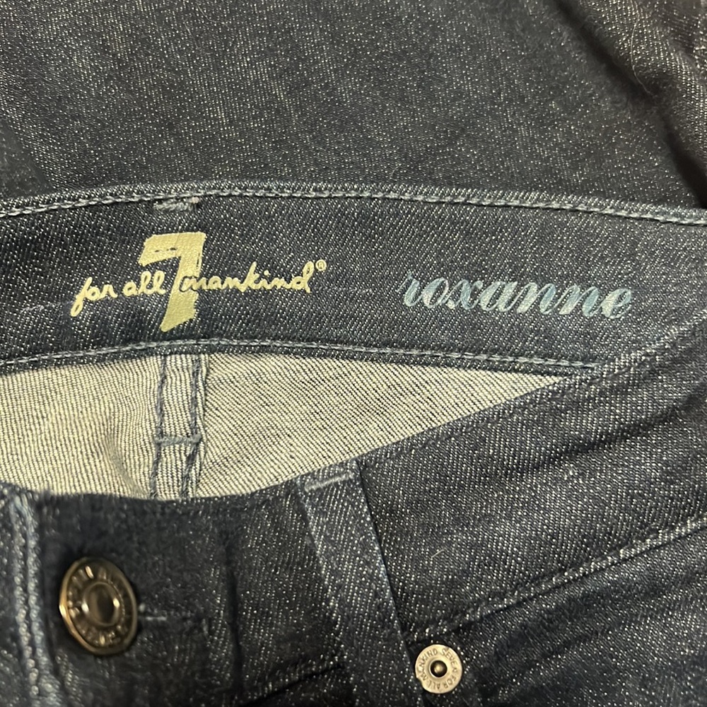 NWOT 7 For All Mankind Roxanne Skinny Jeans - Picture 4 of 5